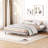 Modern Floating Platform Bed Frame-62335164-62335111