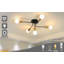 Olamon 5 - Light Dimmable Sputnik Sphere Semi Flush Mount-546542662