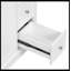 Ensemble de meuble-lavabo simple 18 po avec plateau en résine Destannie-743206076