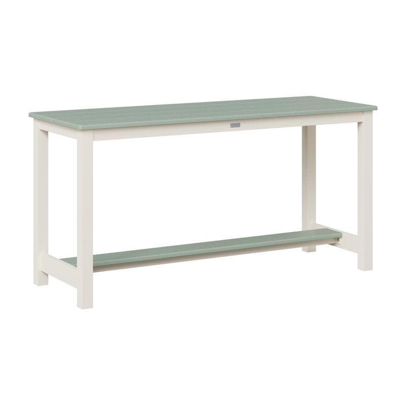 Balcony Outdoor Dining Table, Seafoam