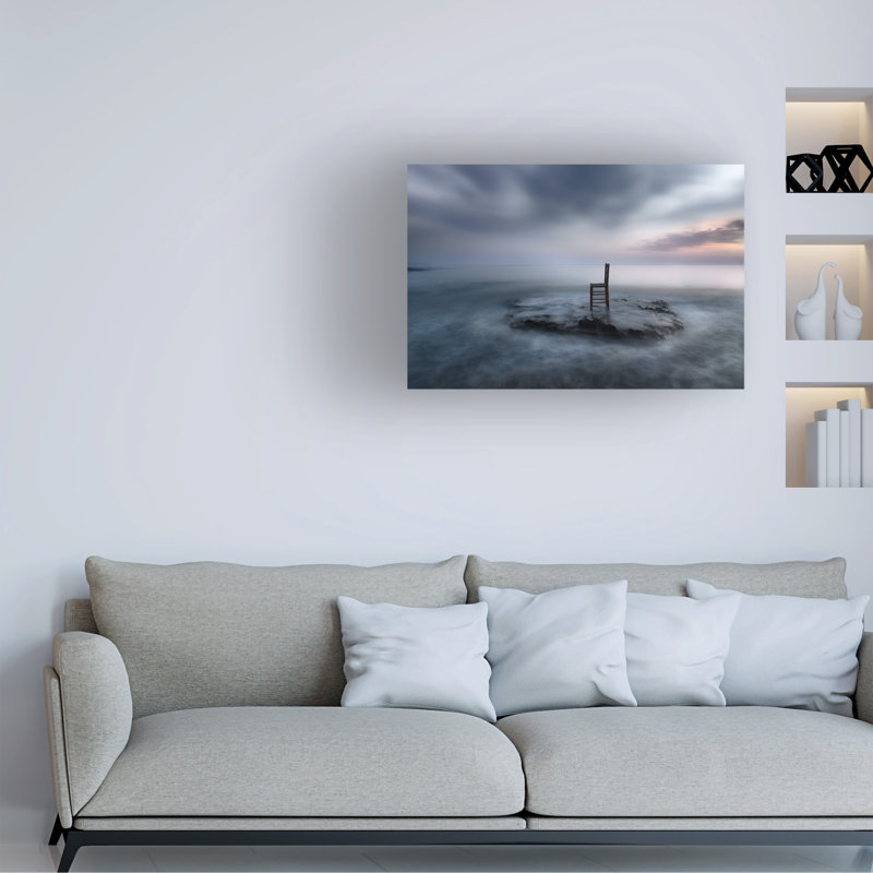 Bolog Maria Kaimaki Of Tide Dusk And Expectations Canvas Art, 22" H x 32" W