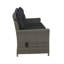 190.5cm Wide Patio Sofa with Cushions