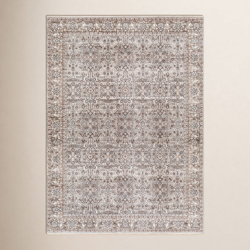 Khan Oriental Indoor Rug, Round 7'10"