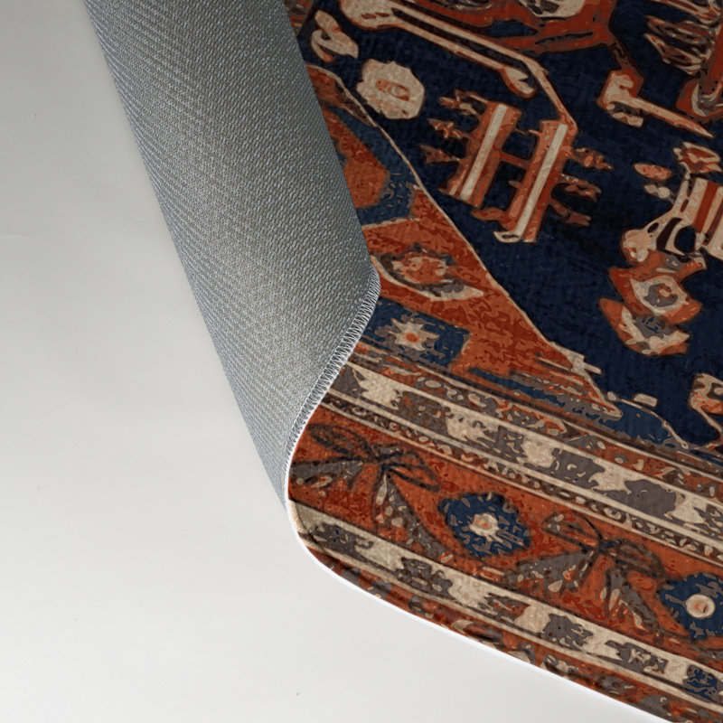 Tapis turc intérieur et extérieur brun, Rectangle 9 pi x 12 pi