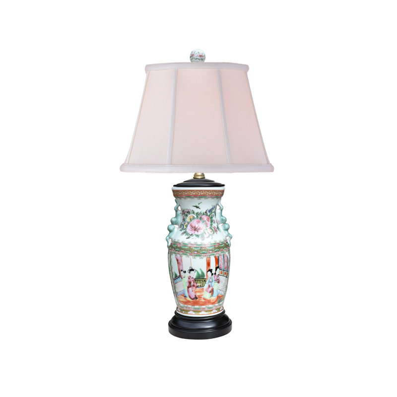 Lampe de table en porcelaine Dwana