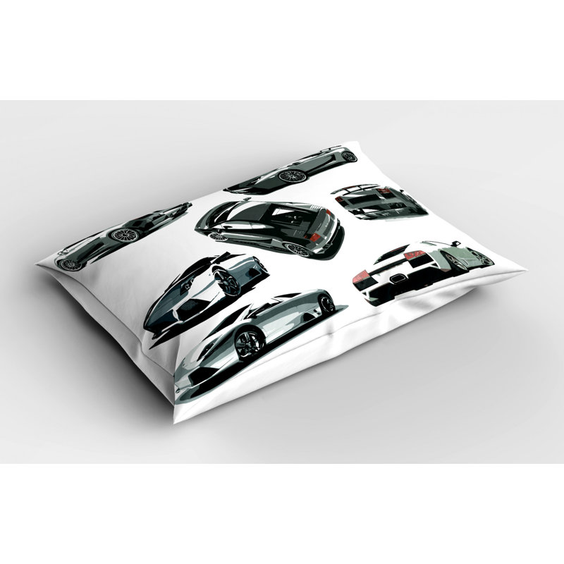 Cars Polyester Sham Set, Twin