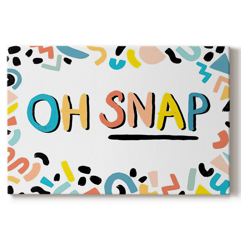 «90 Snaps Oh Snap II - Gallas», 24 x 36