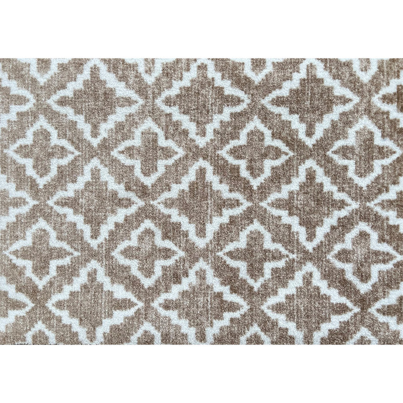 Tapis marocain touffeté à la machine 2 pi x 3 pi avec protection UV