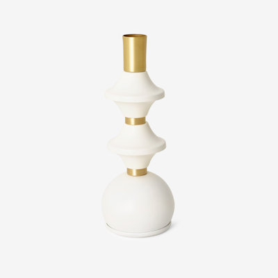 Aeneas Brass Tabletop Candlestick
