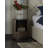 19'' W Metal Nightstand - Grey