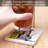 Avoid Men Single Square Tumbled Tile Coaster