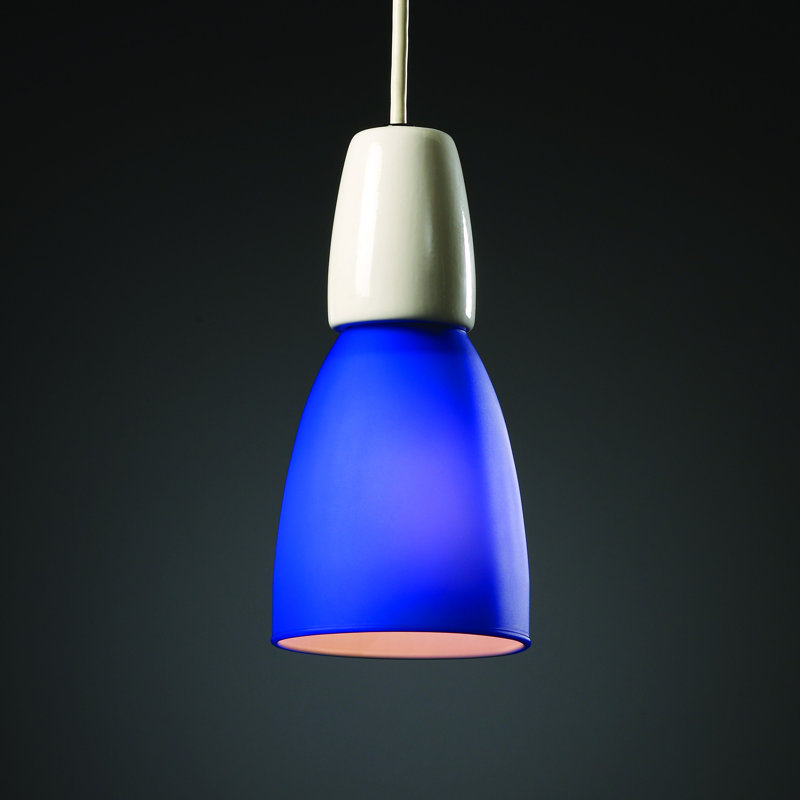Luminaire suspendu 1 cloche pour une cloche Burman, Marbre de Carrare, Verre rayé blanc, Câble noir