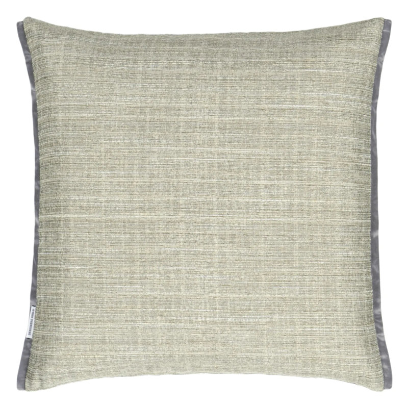 Manipur Velvet Decorative Pillow, Midnight, 17"H x 17"W