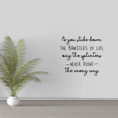 Hennigan Text & Numbers Wall Decal