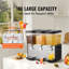 Distributeur de boissons commerciales 18L x 3 réservoirs