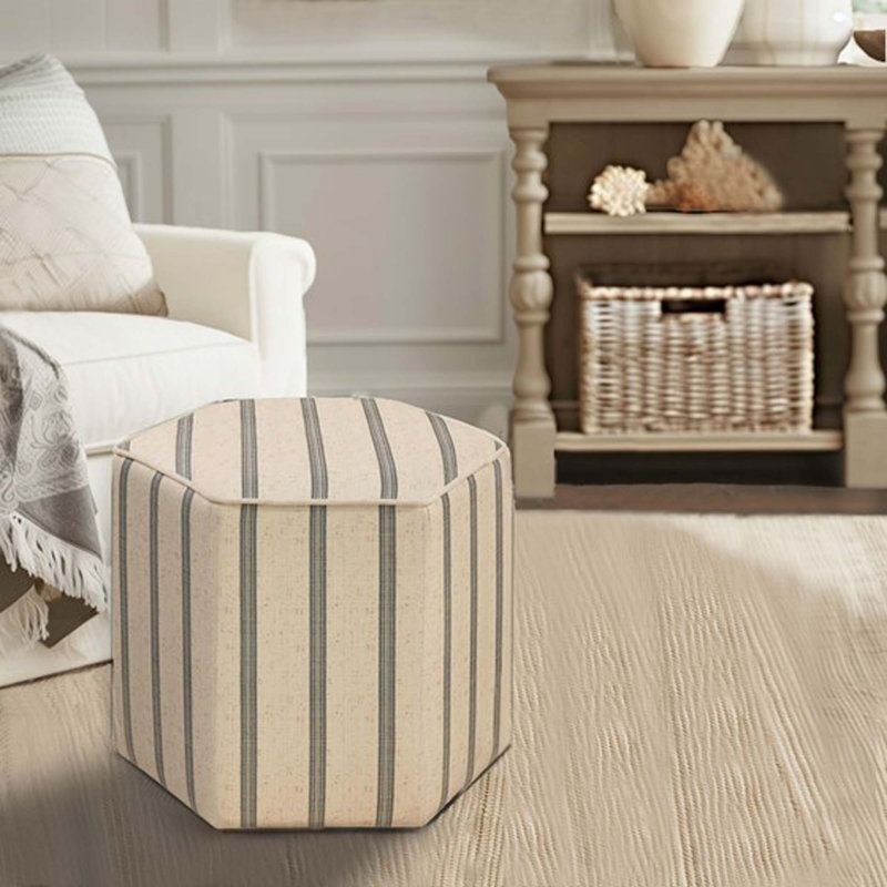Repose-pieds hexagonal, repose-pieds pratique pour le salon