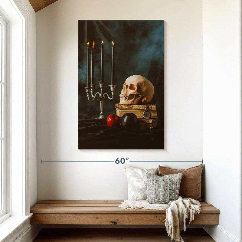 Hitzel Skull, 48" H x 32" W