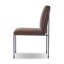 Chaise de salle à manger rembourrée en polyester-2038914235