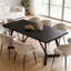Contemporary Rectangular Dining Table, Multifunctional Conference Desk & Executive Office Table
