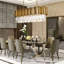 Mamuni 9 - Light Dimmable Tiered Chandelier