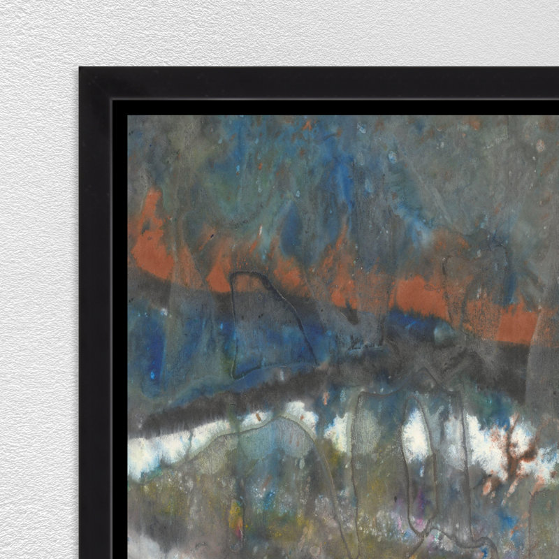 «Danielle Davis Mixed up II» par Danielle Davis - Peinture sur toile, Image au gel brossé, H 49,75 po x l 25,75 po x P 1,5 po