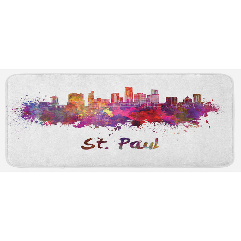 Modern & Contemporary Synthetic Kitchen Mat