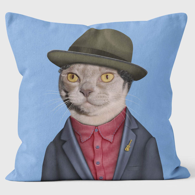 Mr. Mercury - Pets Rock Cushion