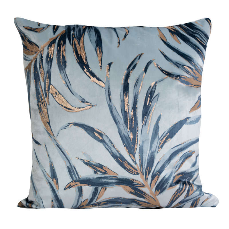 Beverly Hills Throw Pillow, Blue