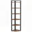 70.87" Tall 6-Tier  Corner Bookshelf Storage Shelf For Living Room & Office-1265541910