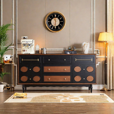 Buffet de style français rétro
