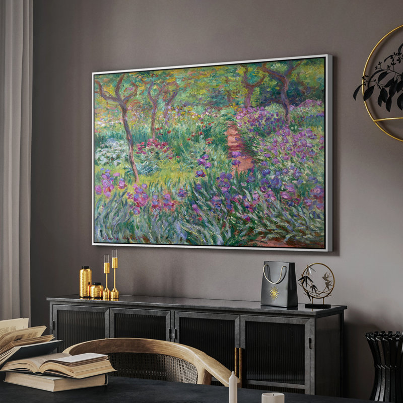 "Vintage Landscape - Lxxxix" sur toile, Blanc, H 17 po x l 25 po