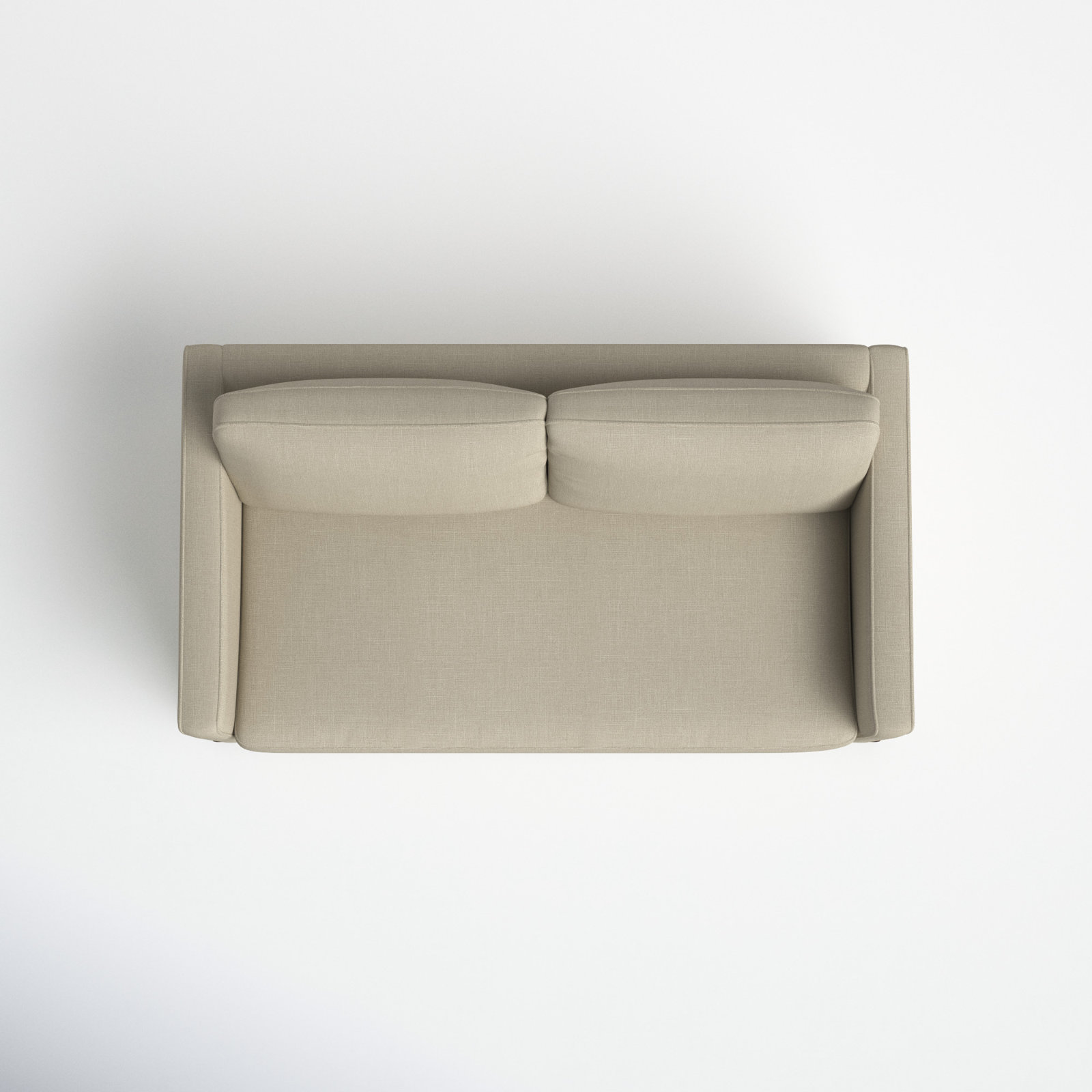 Bobbi 72" Linen Loveseat, Effie Flax Performance Weave