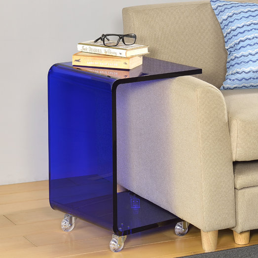 Channing End Table, Bleu