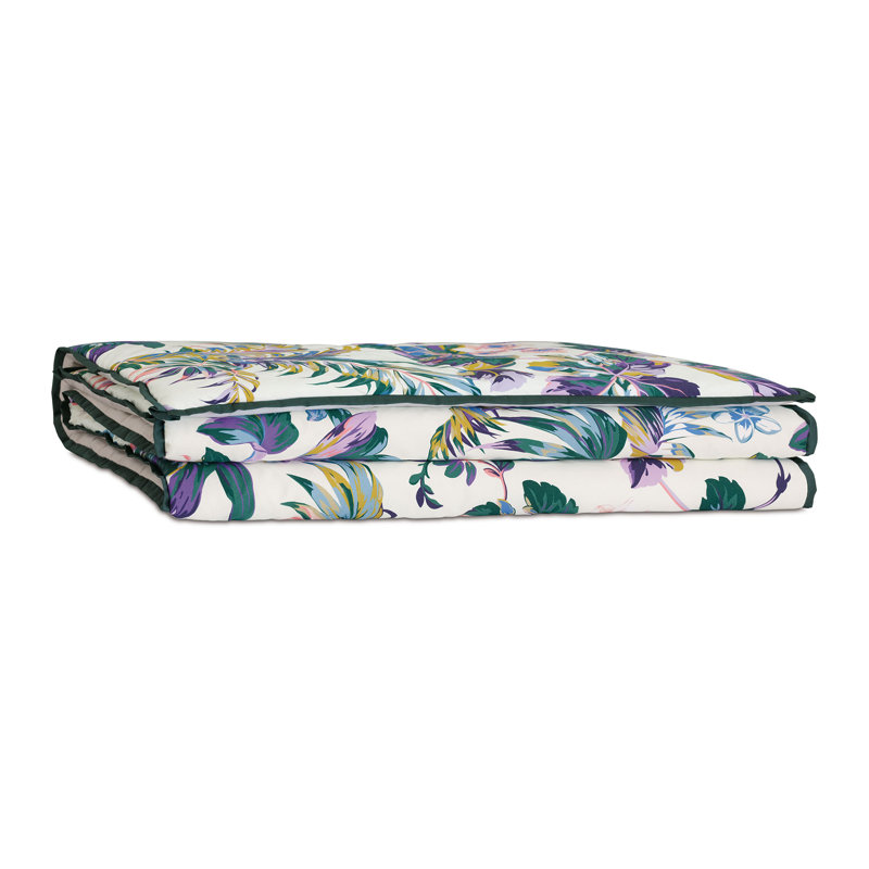 Izamar Floral Cotton Bed Runner, Queen