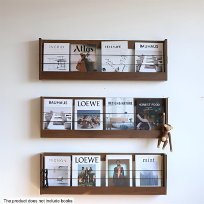 Wall-Mounted Magazine Rack