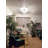 Modern Crystal Flush Mount Ceiling Light, Sputnik Firework LED Fixture