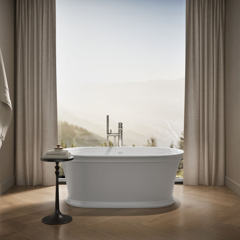 Memoirs 60" x 34" Freestanding Soaking Bathtub