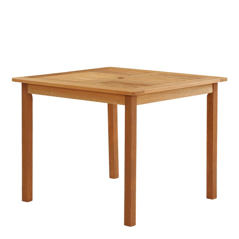 Square Outdoor Side Table , 89.9cm cm W 89.9cm cm D