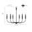 Savanne 6 - Light 28.26" Wide Chandelier-1904763126
