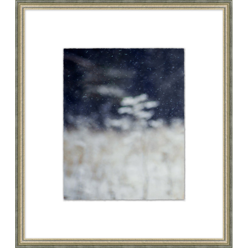 Thom Filicia Home It's Only Flurries 1 - Peinture encadrée sur papier