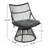 Outdoor Lounge Chair with Cushions