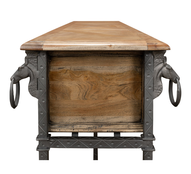 62'' W Solid Wood Console Table