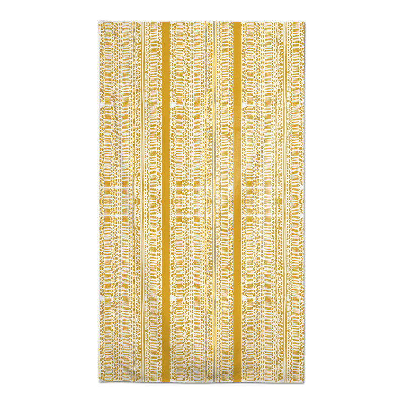 Duffey Striped Tablecloth, Yellow