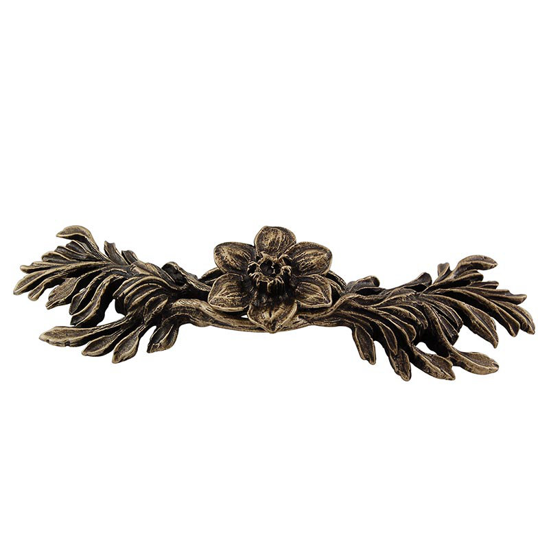 Carlotta 3" Center to Center Bar Pull, Antique Brass