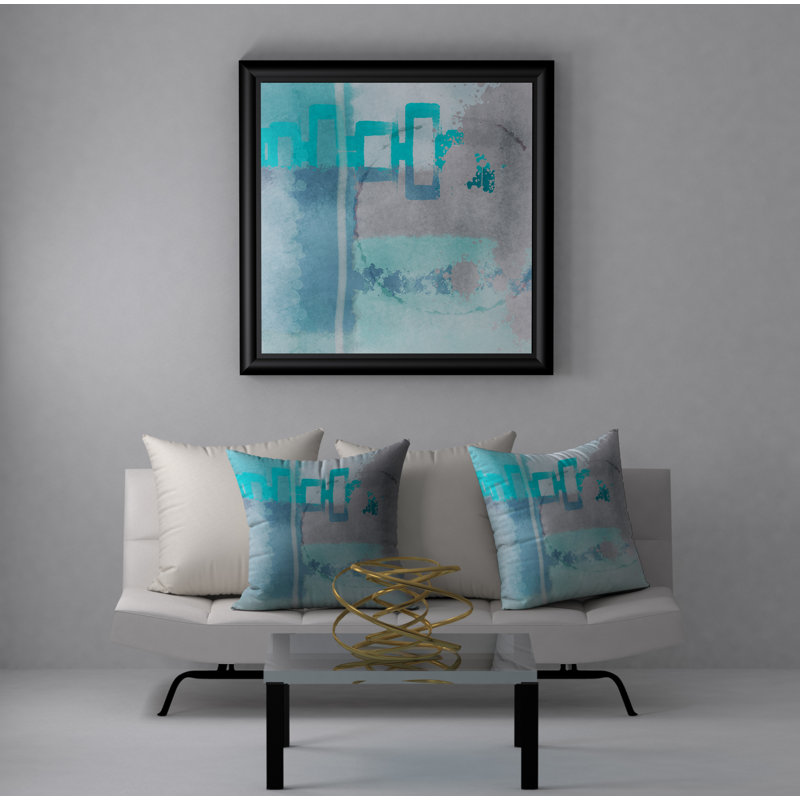 Housse de coussin carrée/insert, 20 po X 20 po