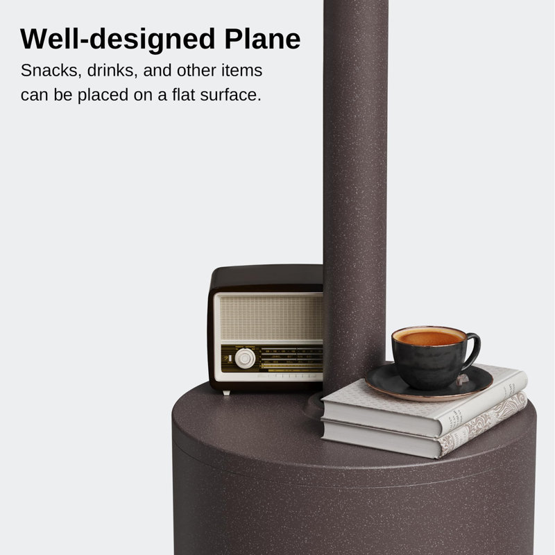 Bronze 48,000 BTU Propane Patio Heater with Stainless Steel Burner