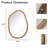 32" X 22" Abstract Irregular Decorative Wall Accent Mirror