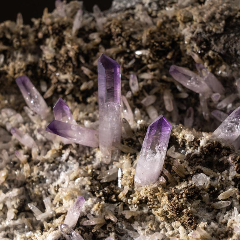Amethyst from Piedra Parada, Las Vigas De Ramirez, Veracruz, Mexico