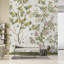 Bordure florale pelez et collez-100668206