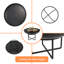 Maui Round Steel Smokeless Fire Pit-2142718037